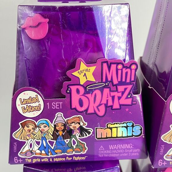 Lot of 4 MINI BRATZ SERIES 1 Mystery Boxes FLASHBACK Minis NEW Sealed Toys - Picture 11 of 14